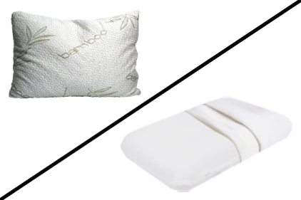 Bamboo or Memory Foam Pillow