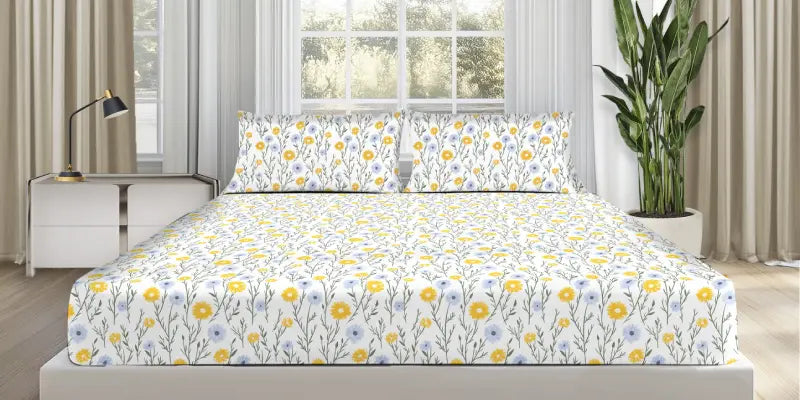 Cotton Double Bedsheet