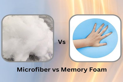 microfiber vs memory foam