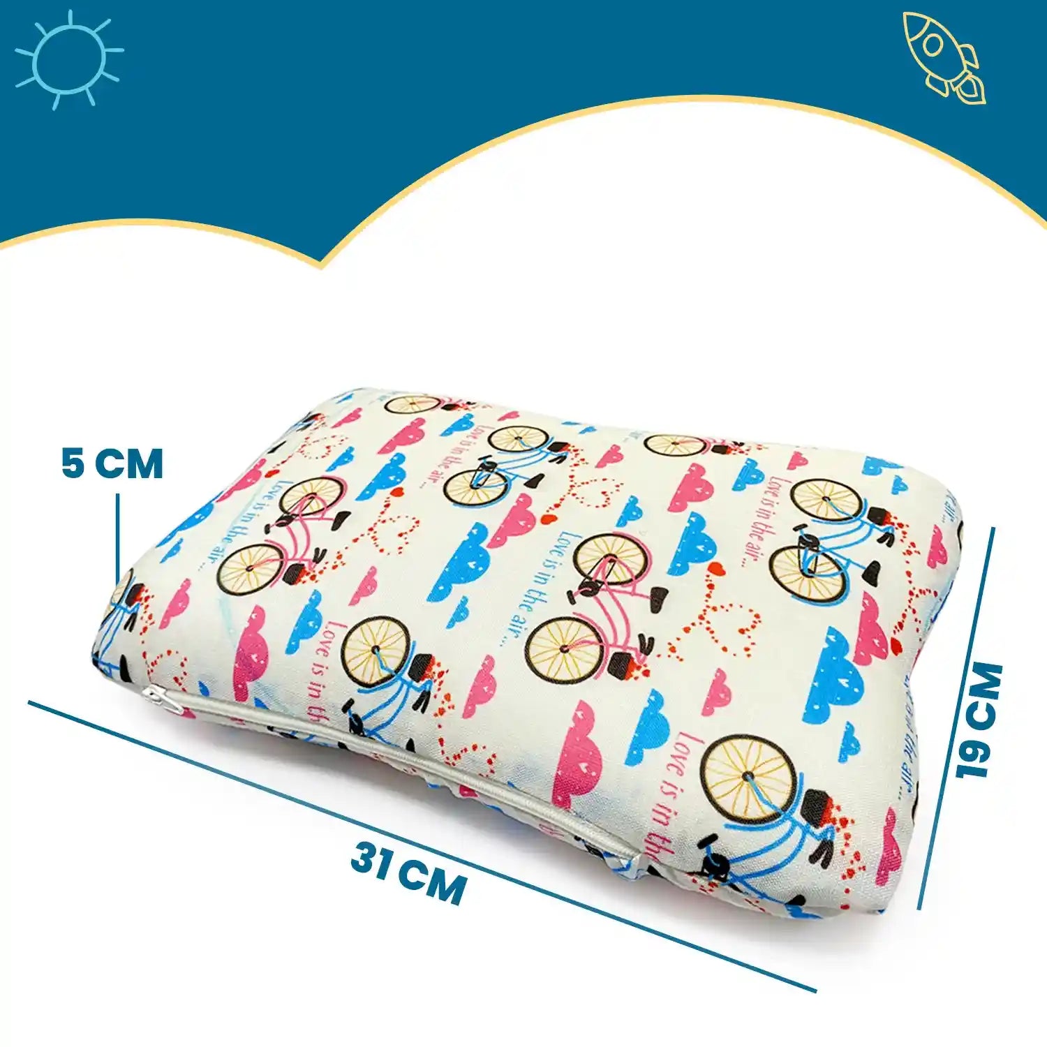 Kid's Butterfly Shape Memory Foam Pillow