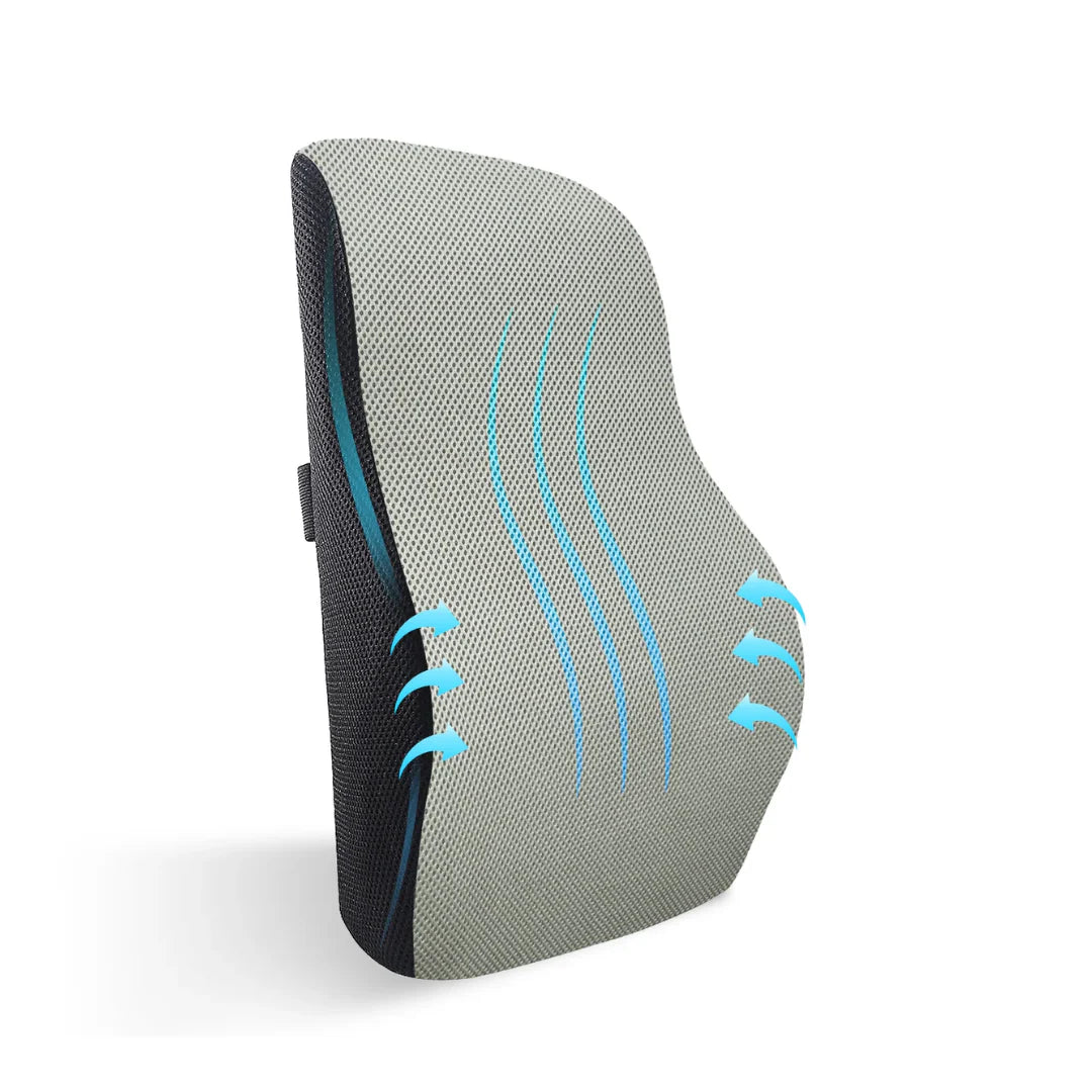 Orthopedic Memory Foam Lumbar Support Backrest Cushion