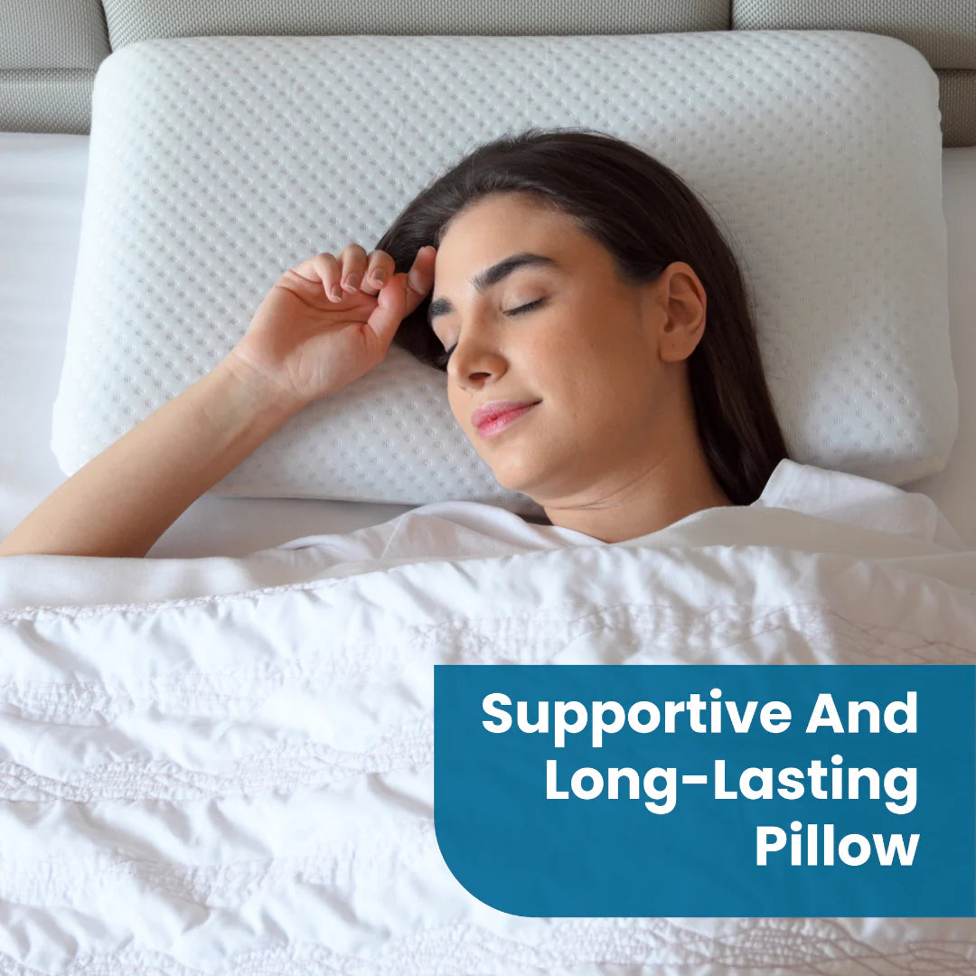 Orthopedic Memory Foam Pillow for Neck & Shoulder Pain