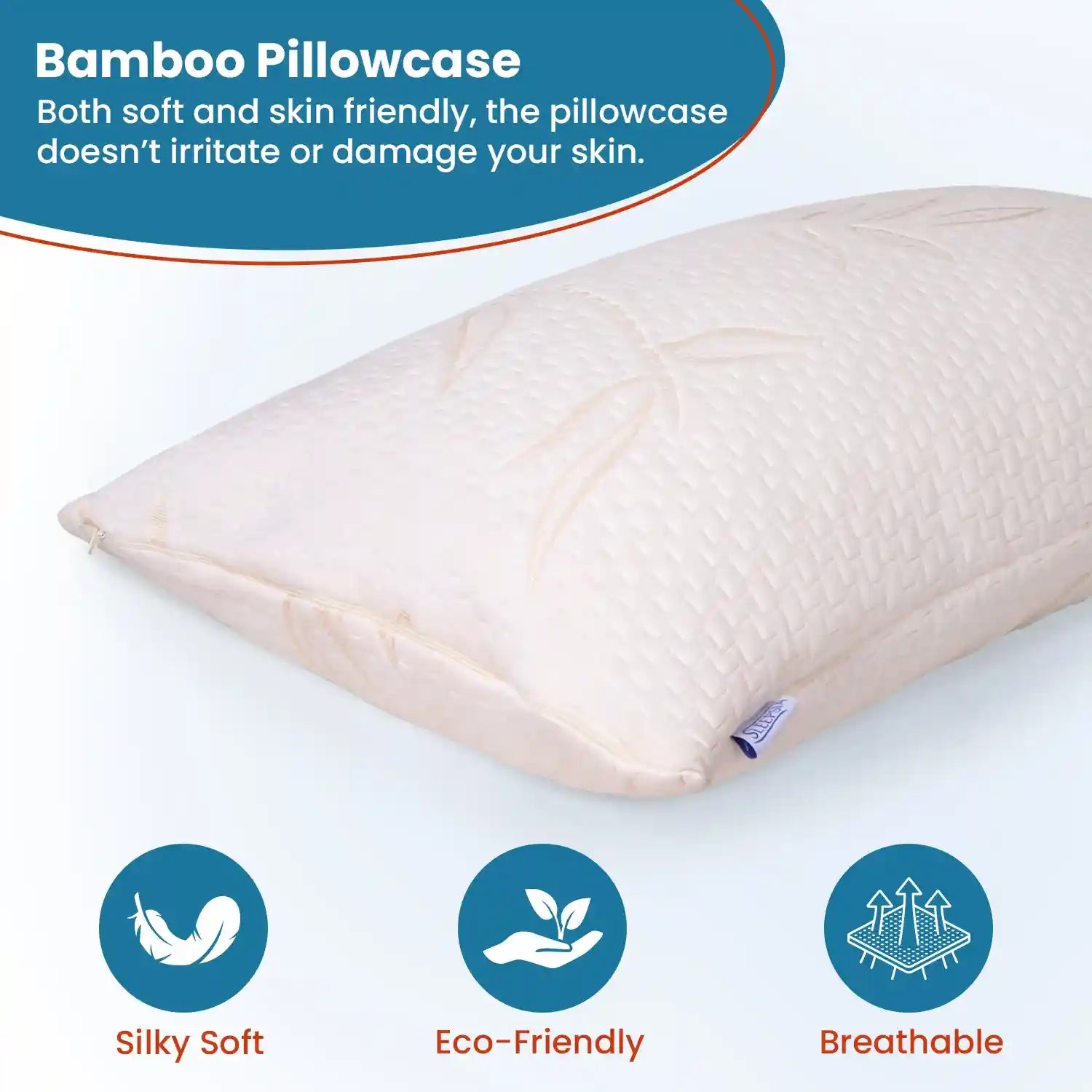 Kid's Super-Soft Microfiber Bamboo Pillow