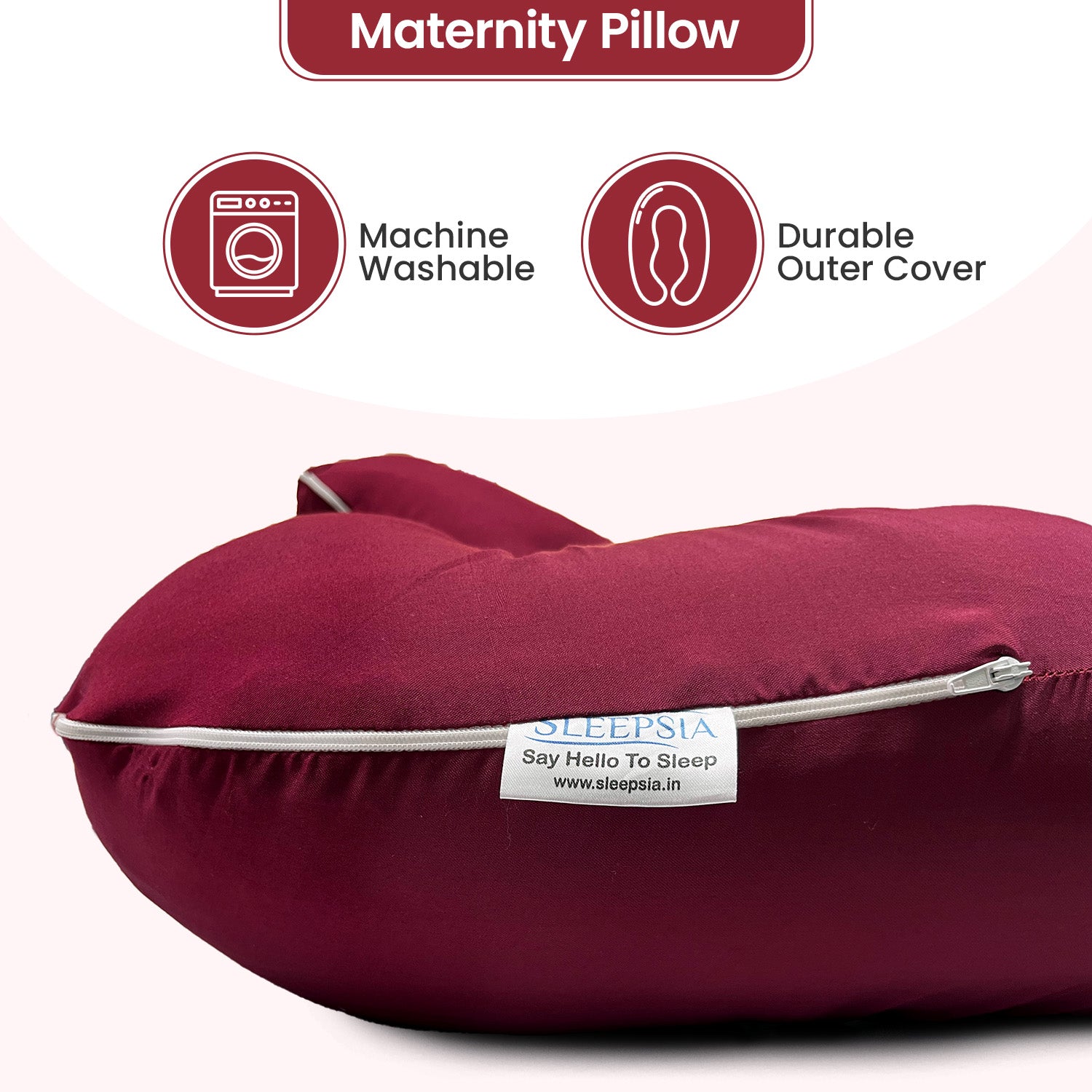 Super-Soft U-Shape Pregnancy Pillow