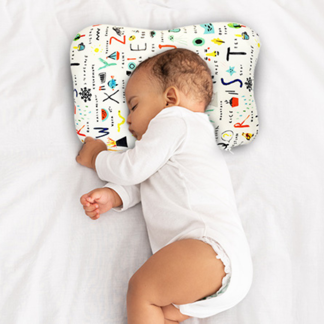 Butterfly Baby Pillow with Memory Foam