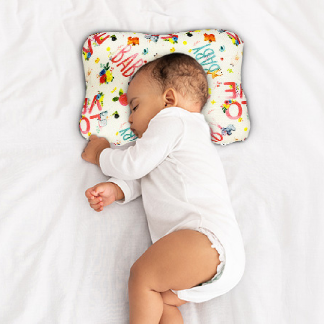 Butterfly Baby Pillow with Memory Foam