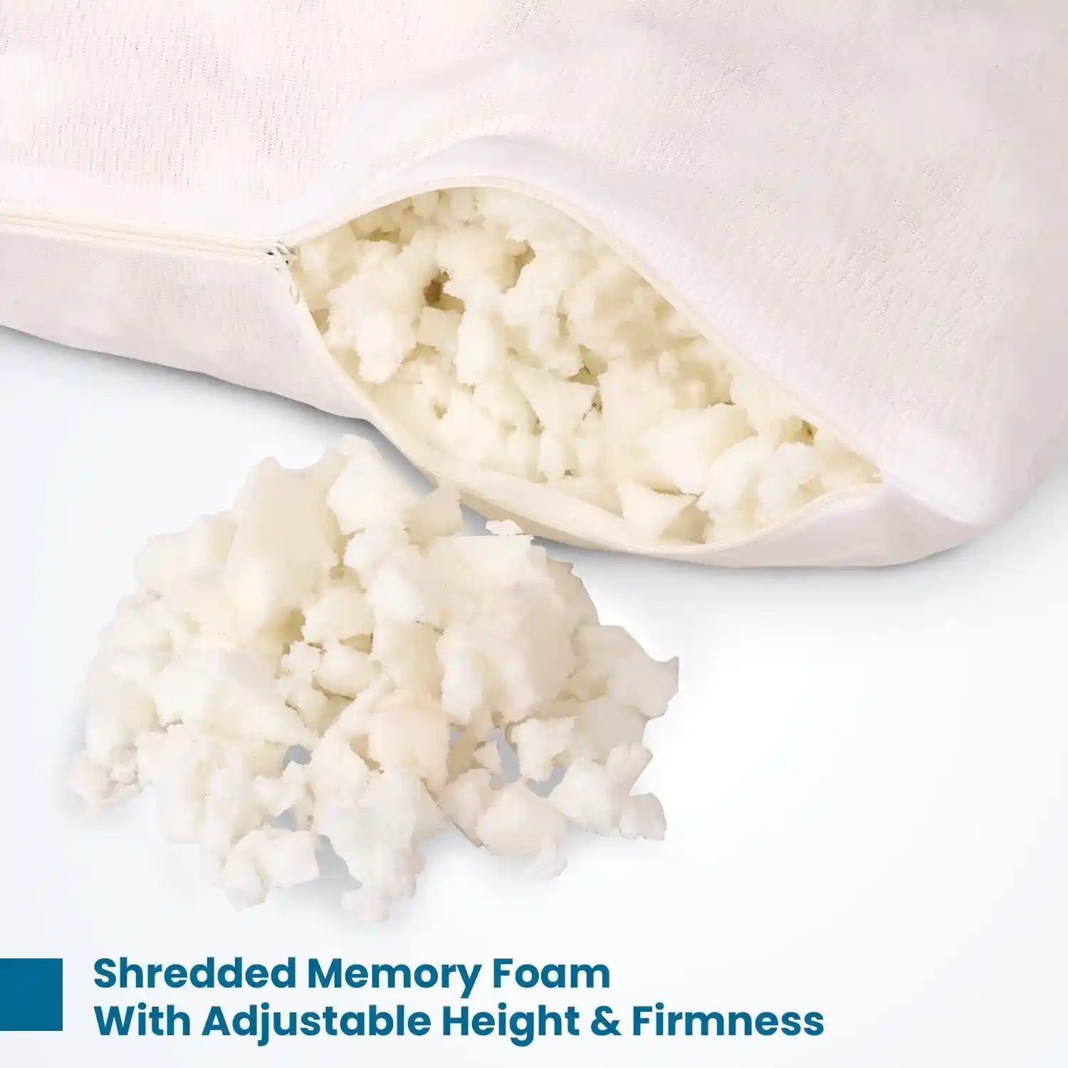 Orthopedic Shredded Memory Foam Bamboo Pillow