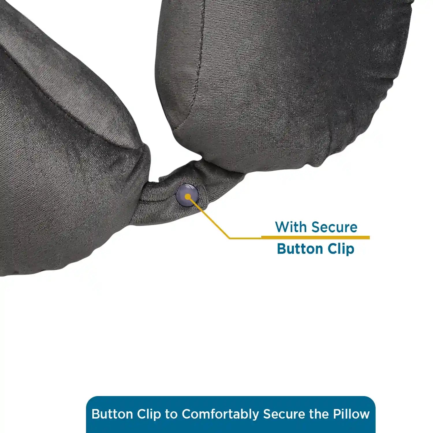 Travel Pillow with Microfiber Filling