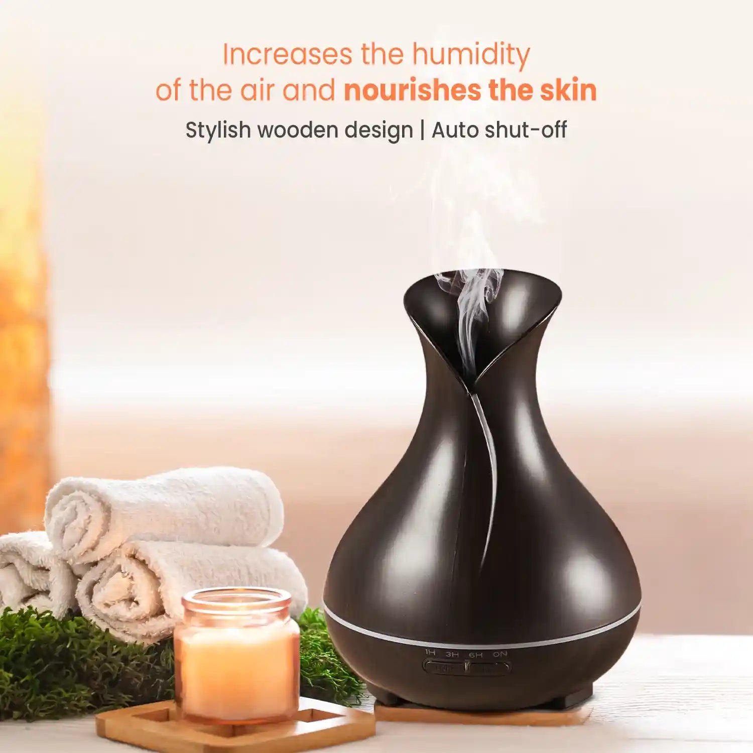 Buy ReNe-Maurice Electric Ultrasonic Aroma Diffuser (Free Essential Oil)