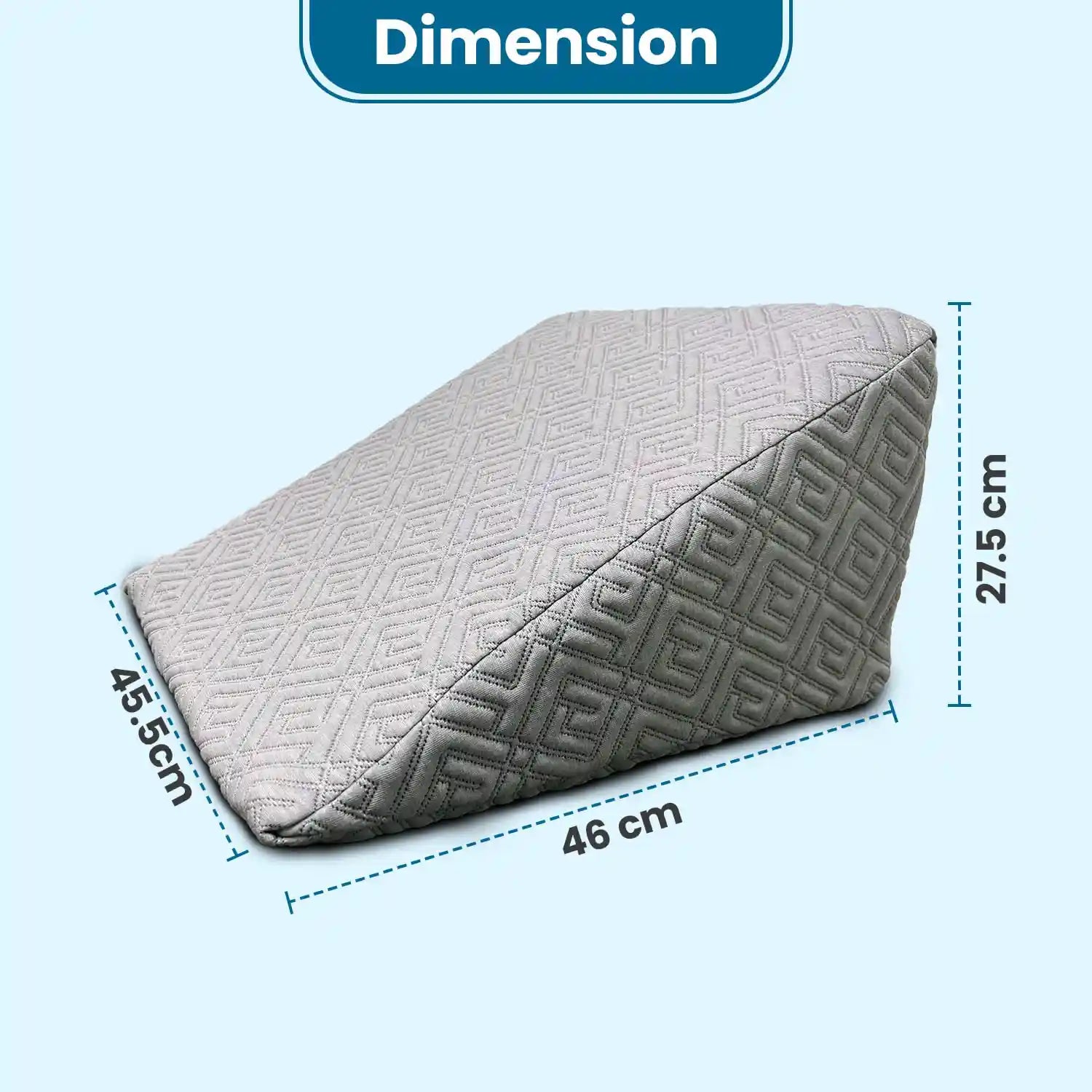 Wedge Pillow for Back Pain