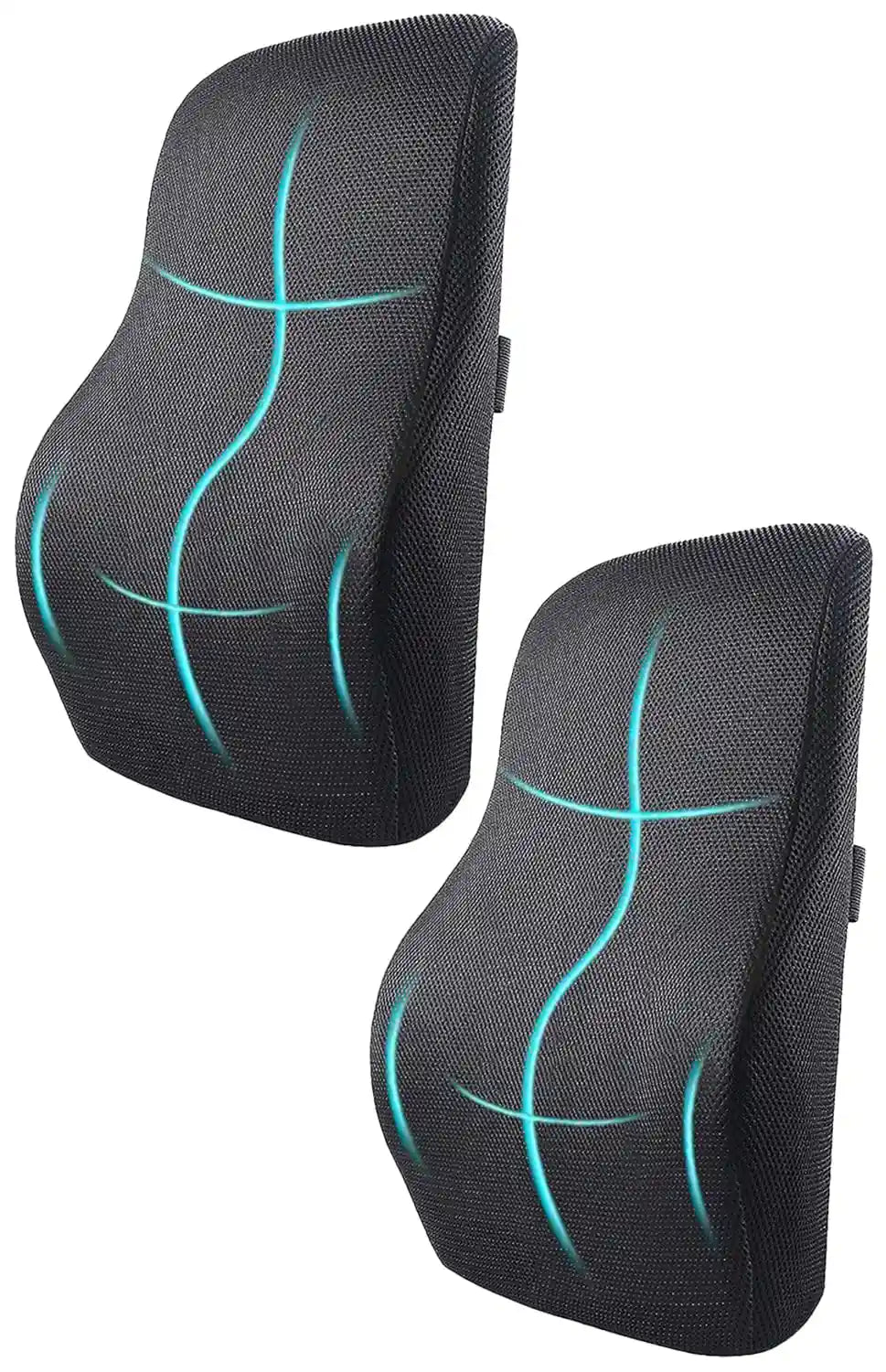 Orthopedic Memory Foam Lumbar Support Backrest Cushion