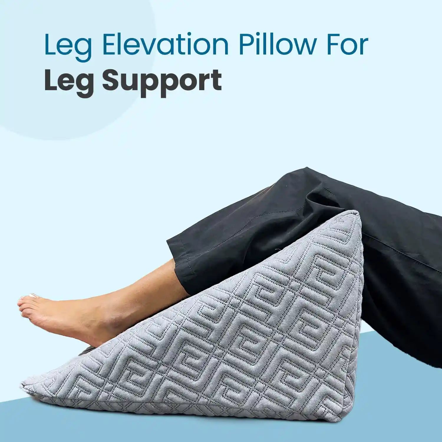 Orthopedic Memory Foam Back Support Wedge Pillow for Back Pain