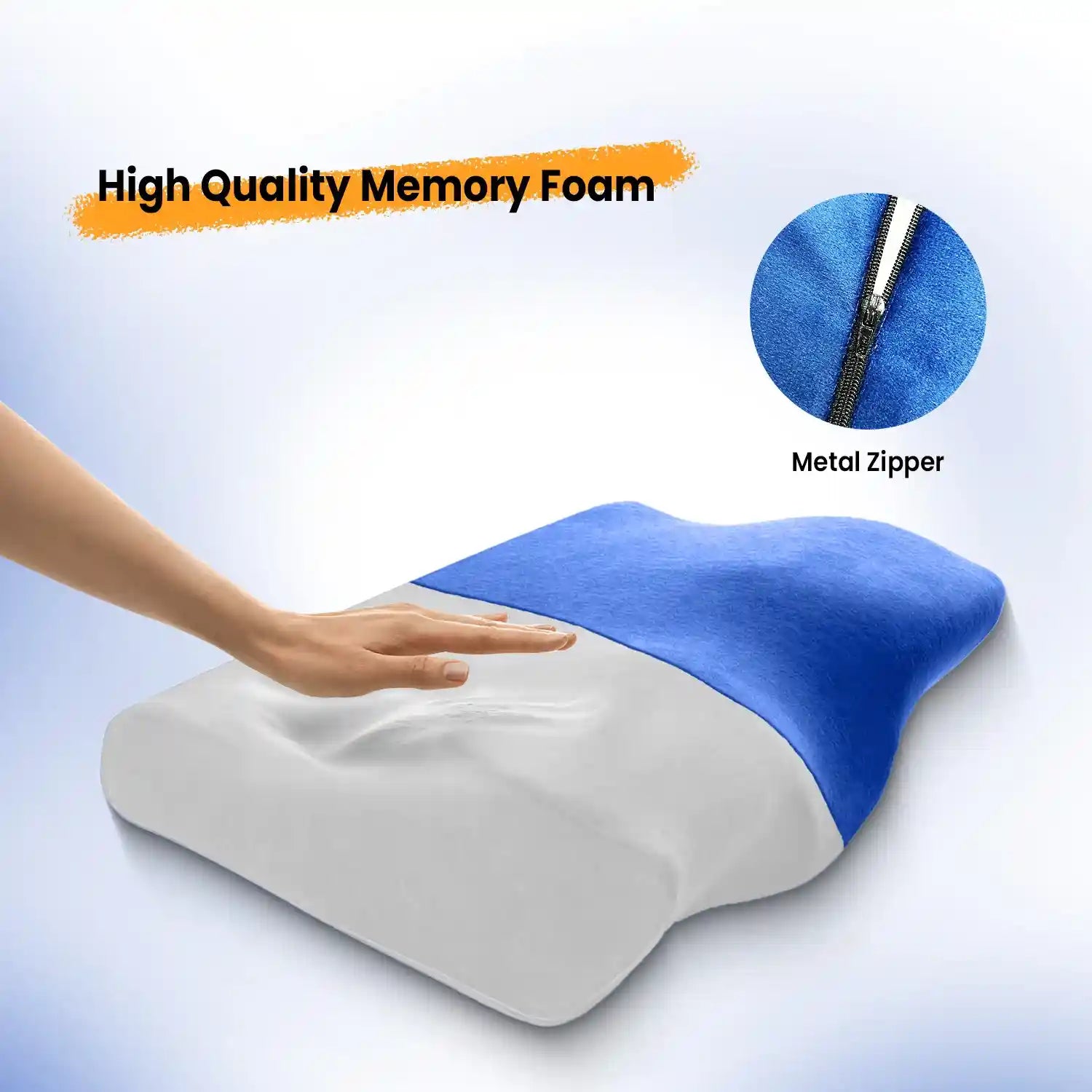 Cervical Pillow for Neck & Shoulder Pain - Orthopedic Pillow