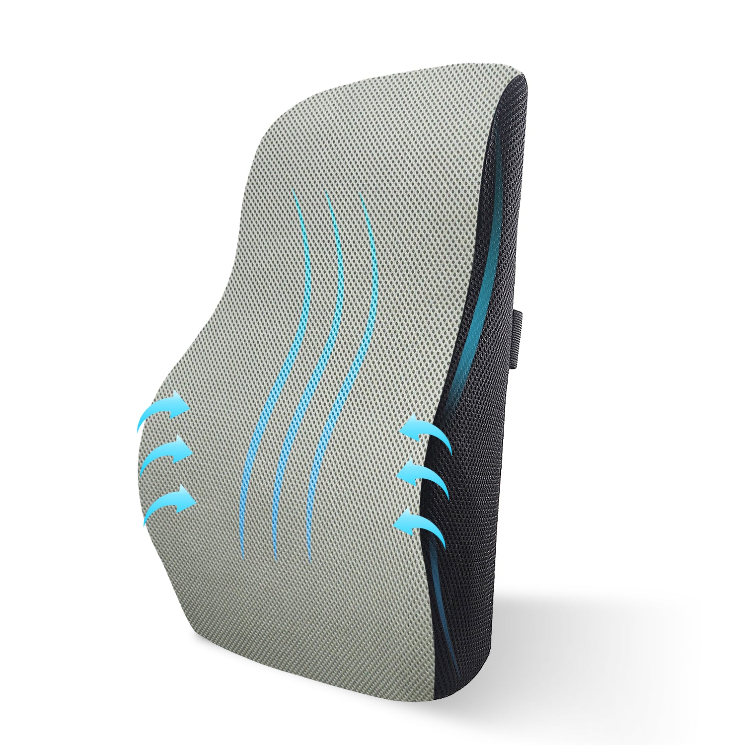 Orthopedic Memory Foam Lumbar Support Backrest Cushion