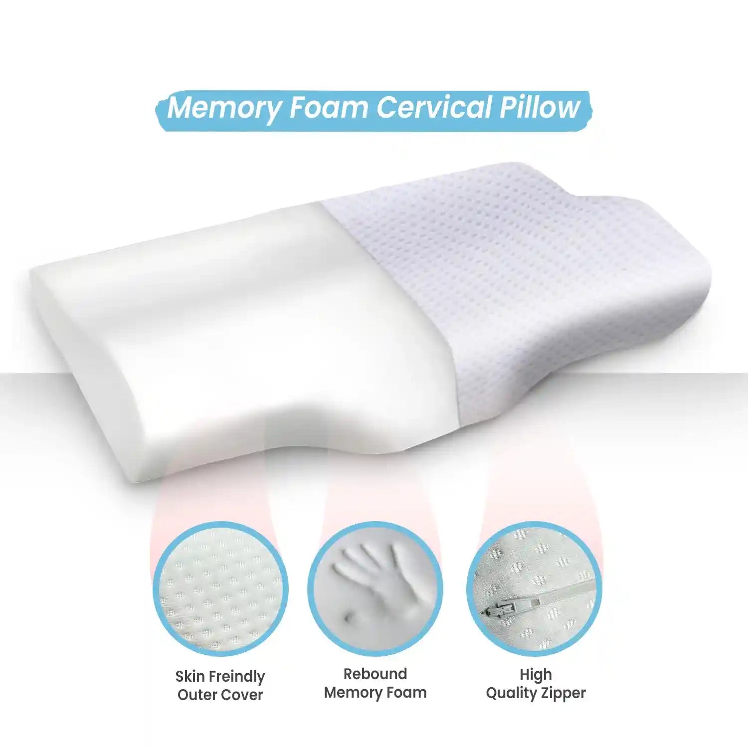 Orthopedic Cervical Pillow for Neck & Shoulder Pain