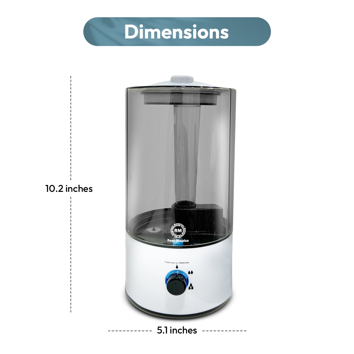 Rene-Maurice Ultrasonic Humidifier for Room