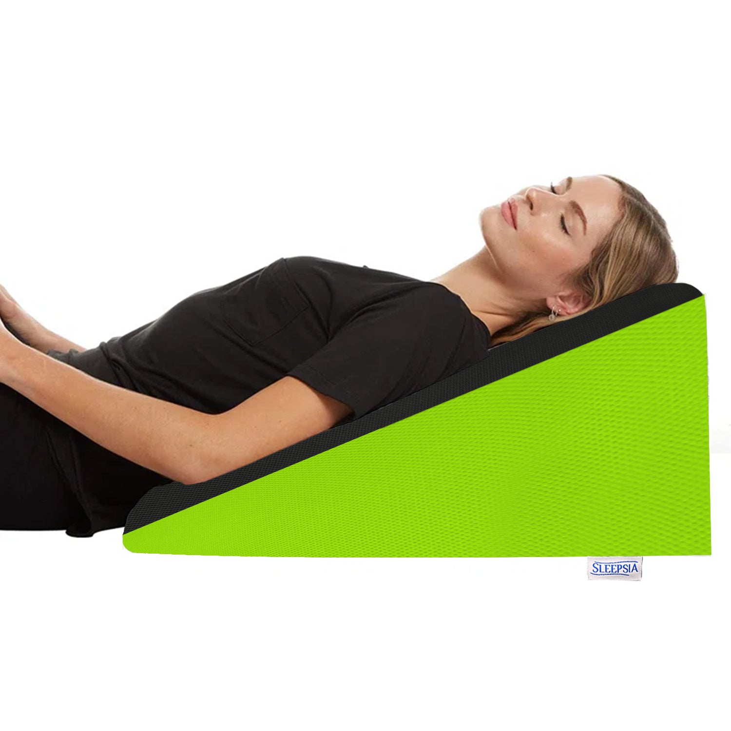 Orthopedic Memory Foam Back Support Wedge Pillow for Back Pain