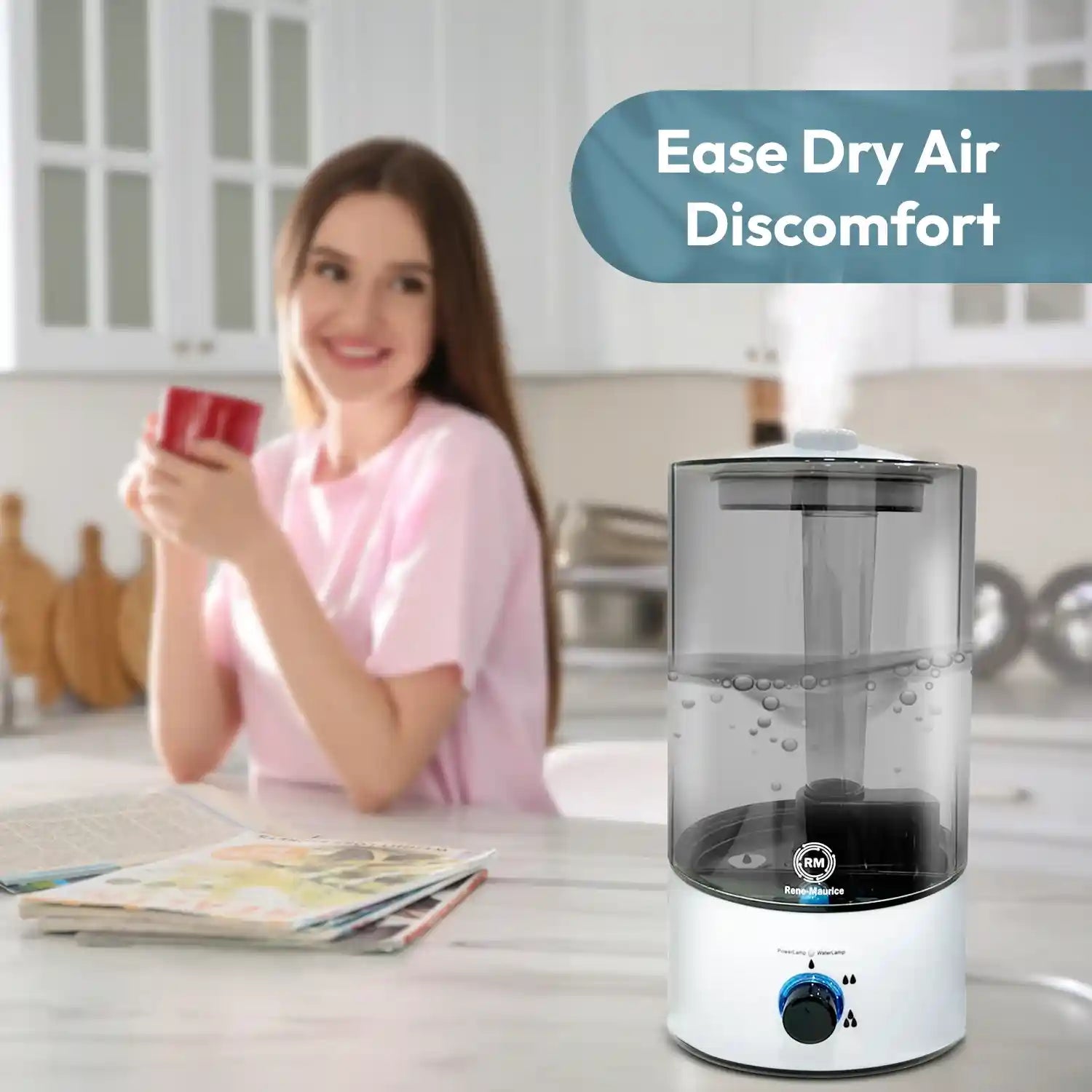 Rene-Maurice Ultrasonic Humidifier for Room