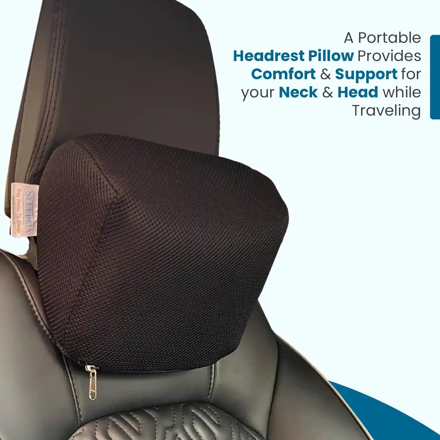 Car Head Rest Memory Foam Pillow