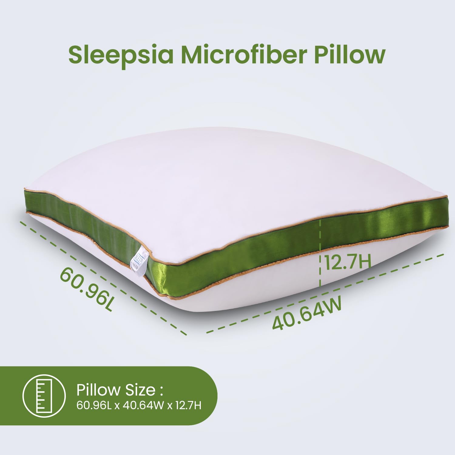 Microfiber Pillow with Piping (Hotel Pillow)