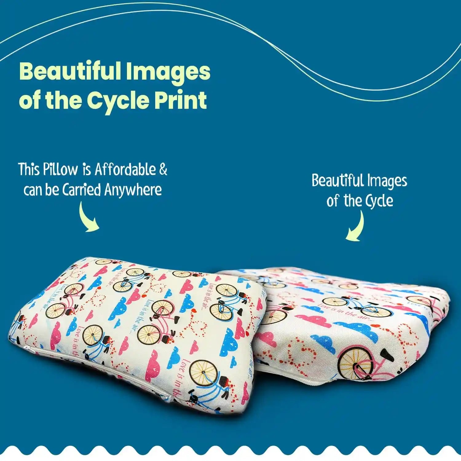 Kids Cycle Pillow Combo