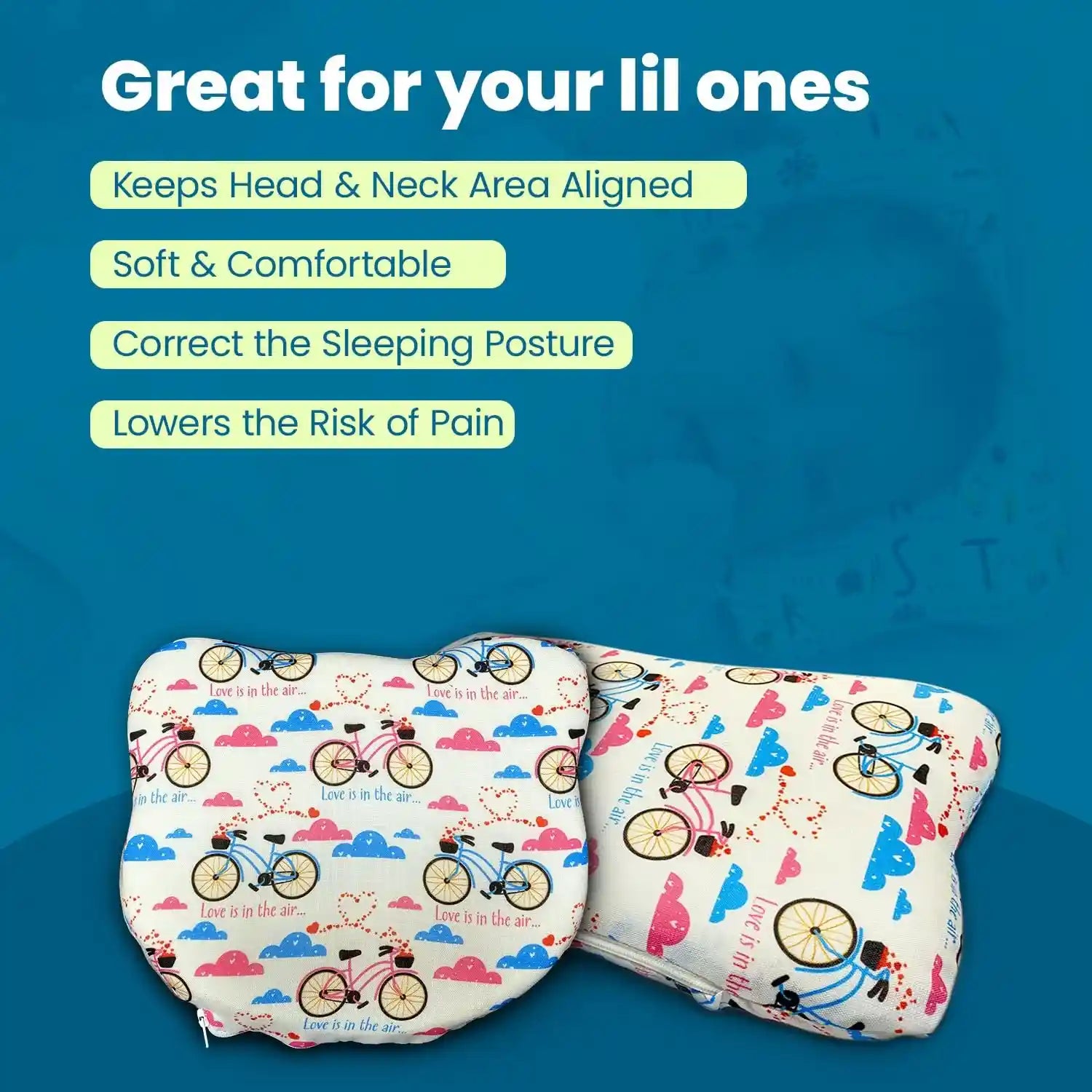 Kids Cycle Pillow Combo