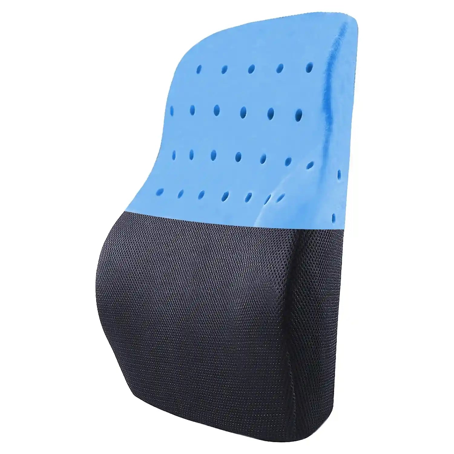 Lumbar Support Pillow With Ventilated Cooling Gel-Back Cushion