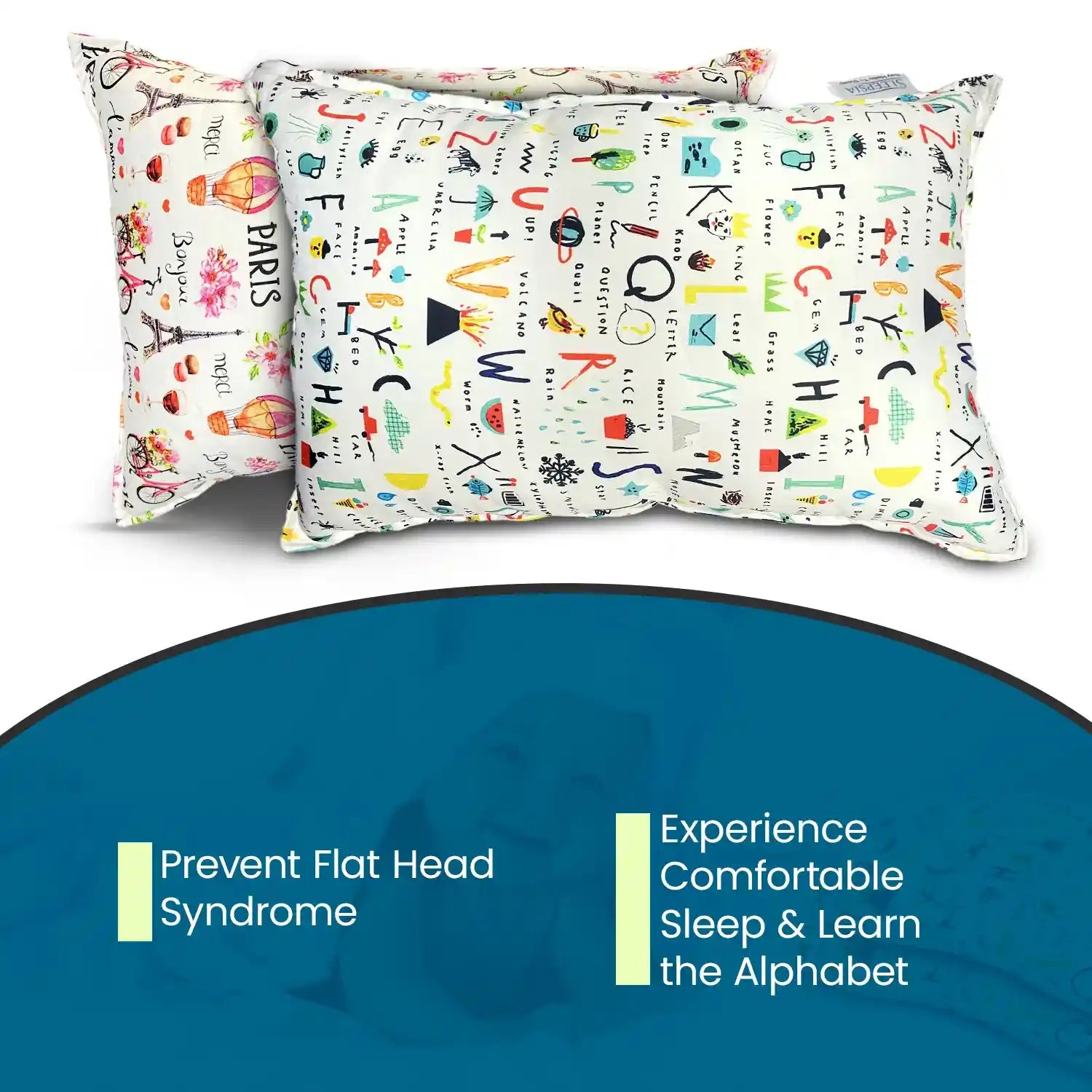 Microfiber Baby Pillow (Combo)