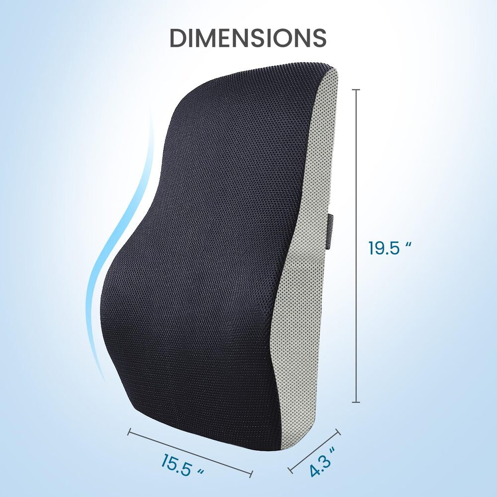 Lumbar Support Pillow & Cushion for Backrest