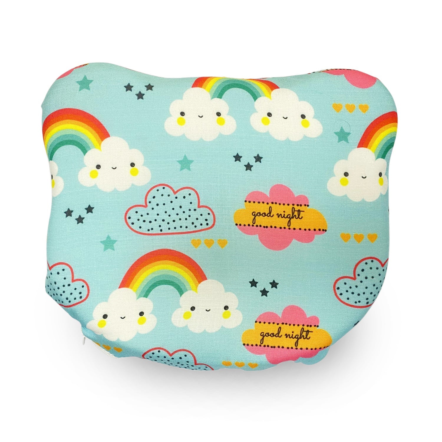 Kid's Cat Shape Pillow with Memory Foam