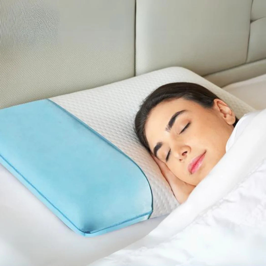 Small Memory Foam Pillow with Cooling Gel