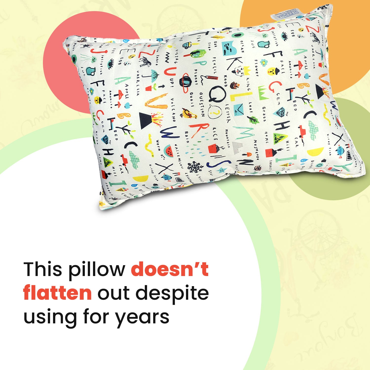 Kid's Super-Soft Microfiber Pillow