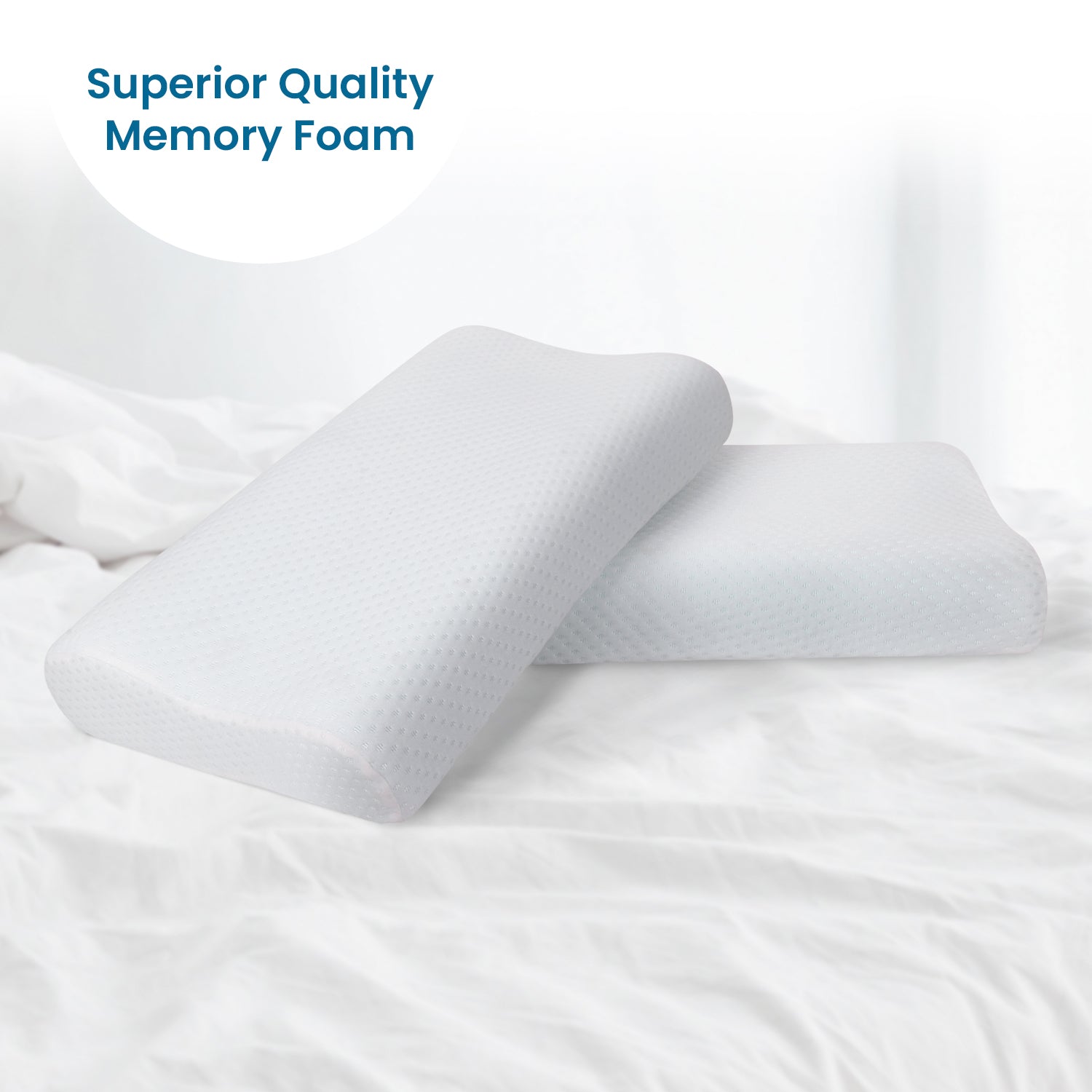 Contour Orthopedic Pillow with Ventilated  Cooling Gel